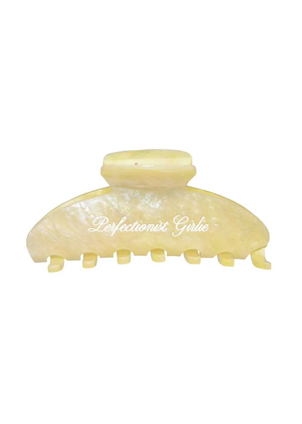 Perfectionist Girlie Claw Clip - Lemon