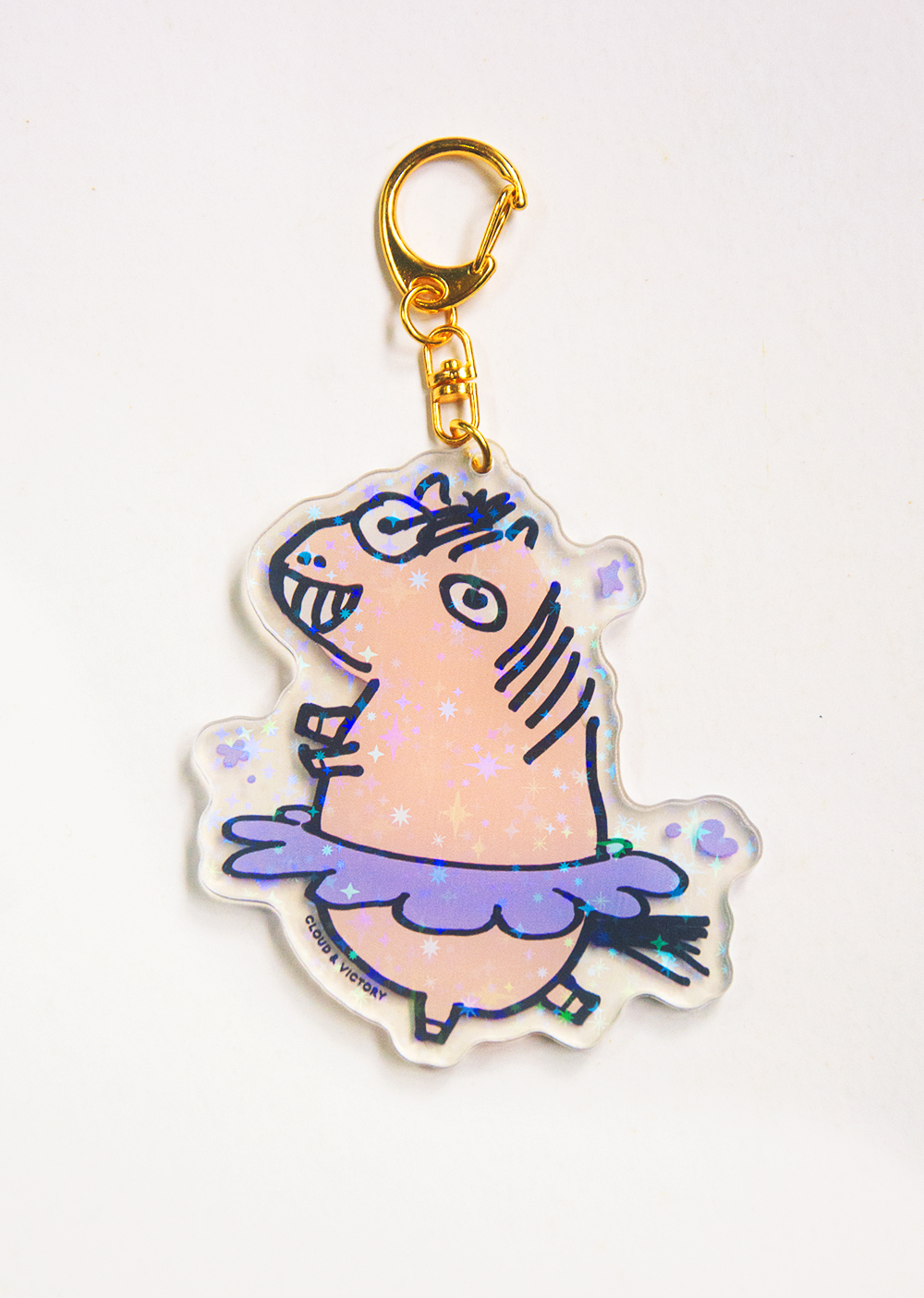 Pas De Chonk Chonk Keychain