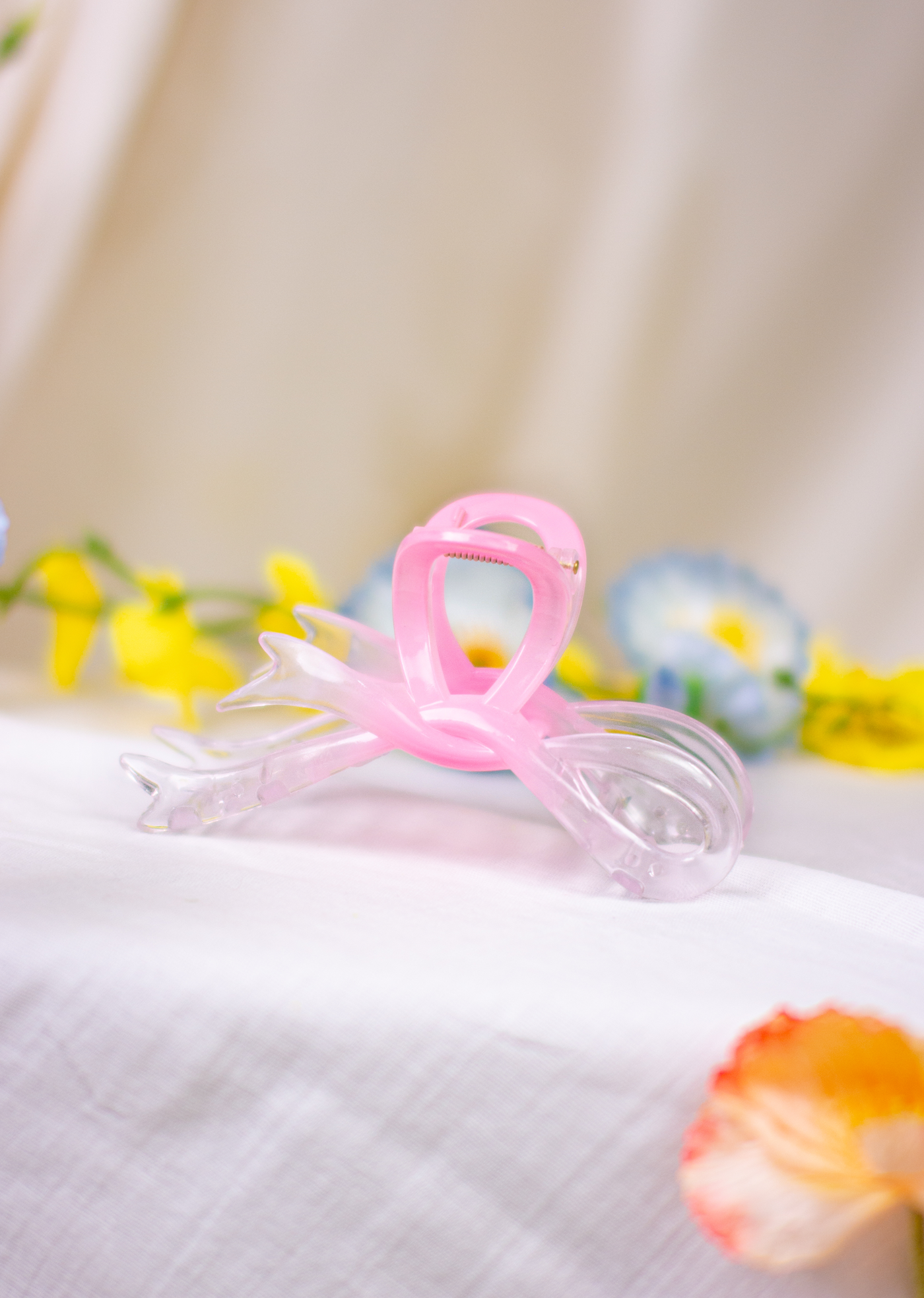 Ombré Ribbon Claw Clip