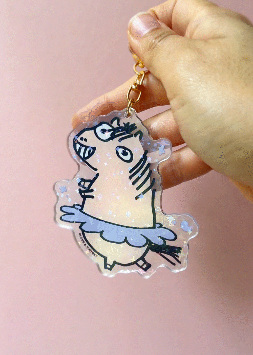 Pas De Chonk Chonk Keychain