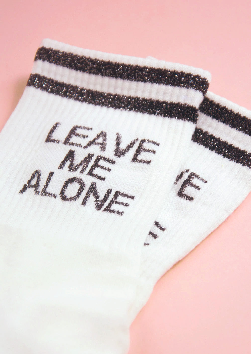 Leave Me Alone Socks - Cloud & Victory