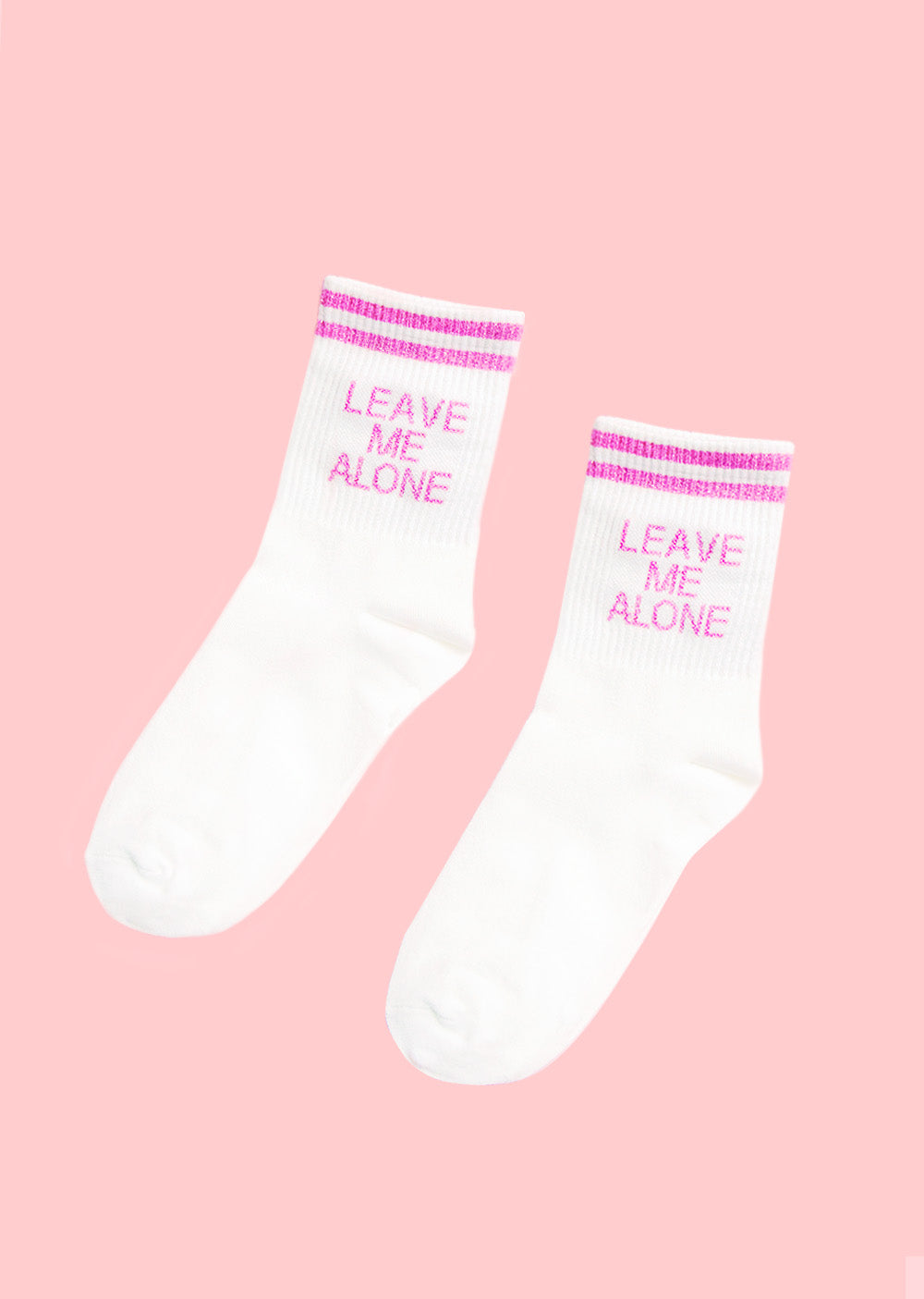 Leave Me Alone Socks - Cloud & Victory