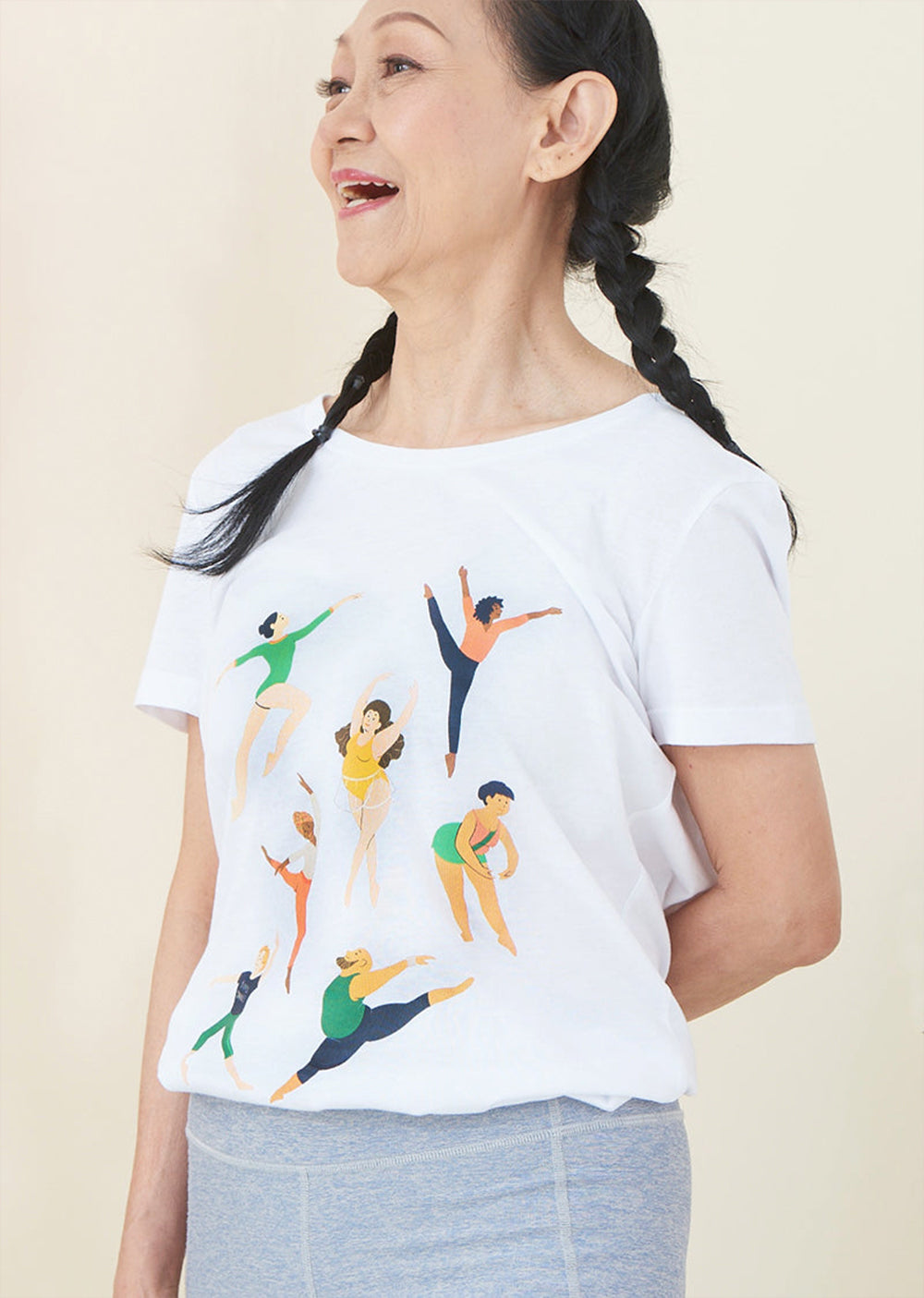 The Every Body Dance Tee - Cloud & Victory