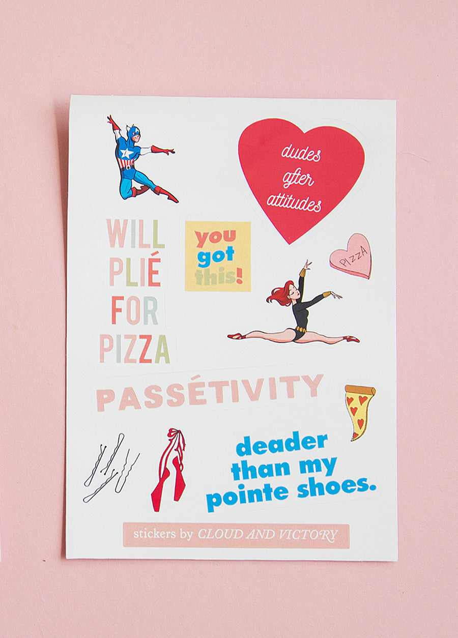 Stickers! - Ethical dancewear and ballet clothing by Cloud and Victory