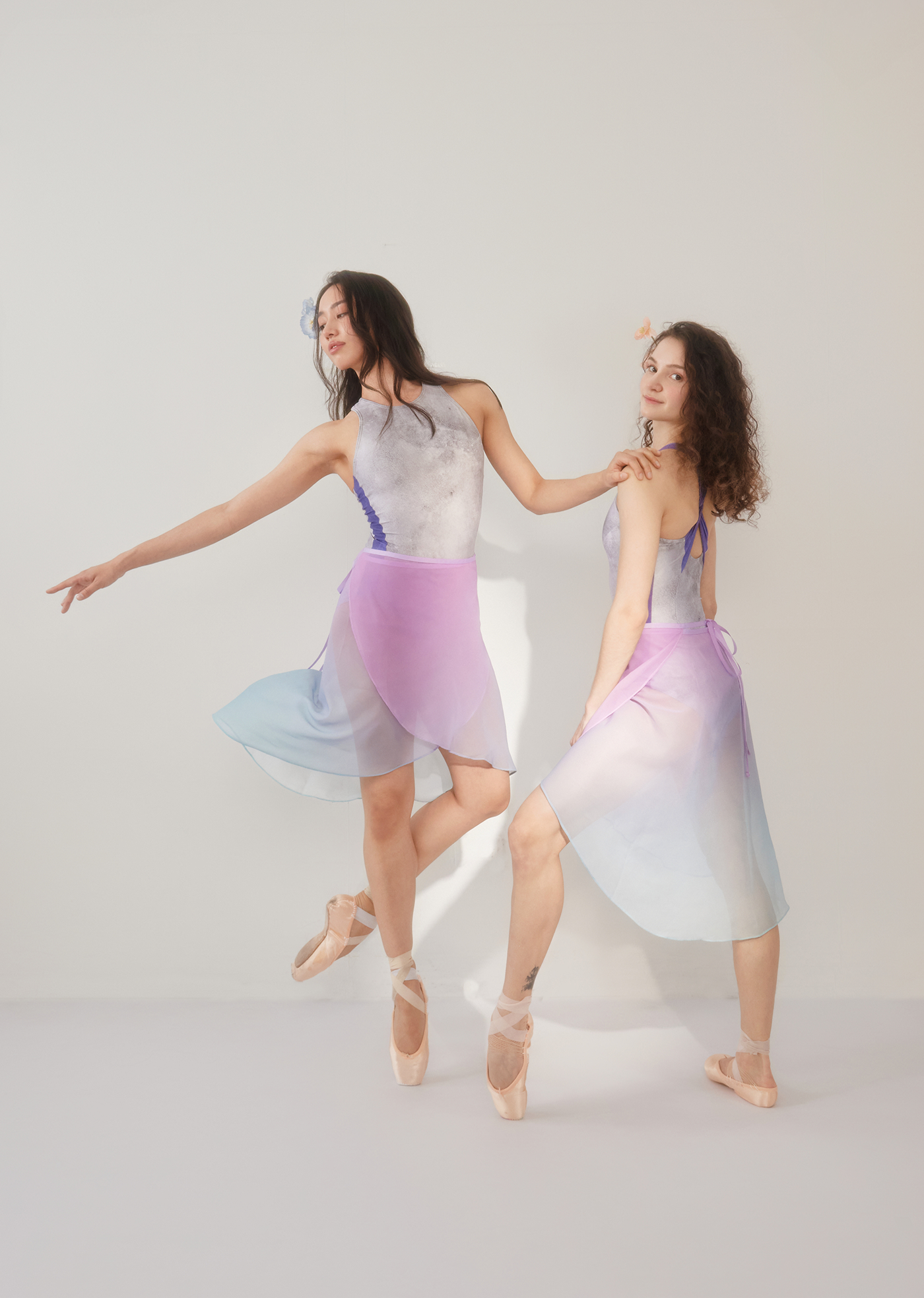 The Ombré Ballet Skirt - Lavender Haze