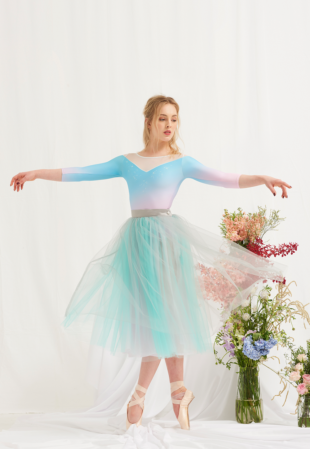 The Fairy Lights Leotard - Cloud & Victory