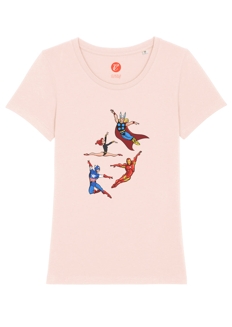 The Assemblé Tee - Ethical dancewear and ballet clothing by Cloud and Victory
