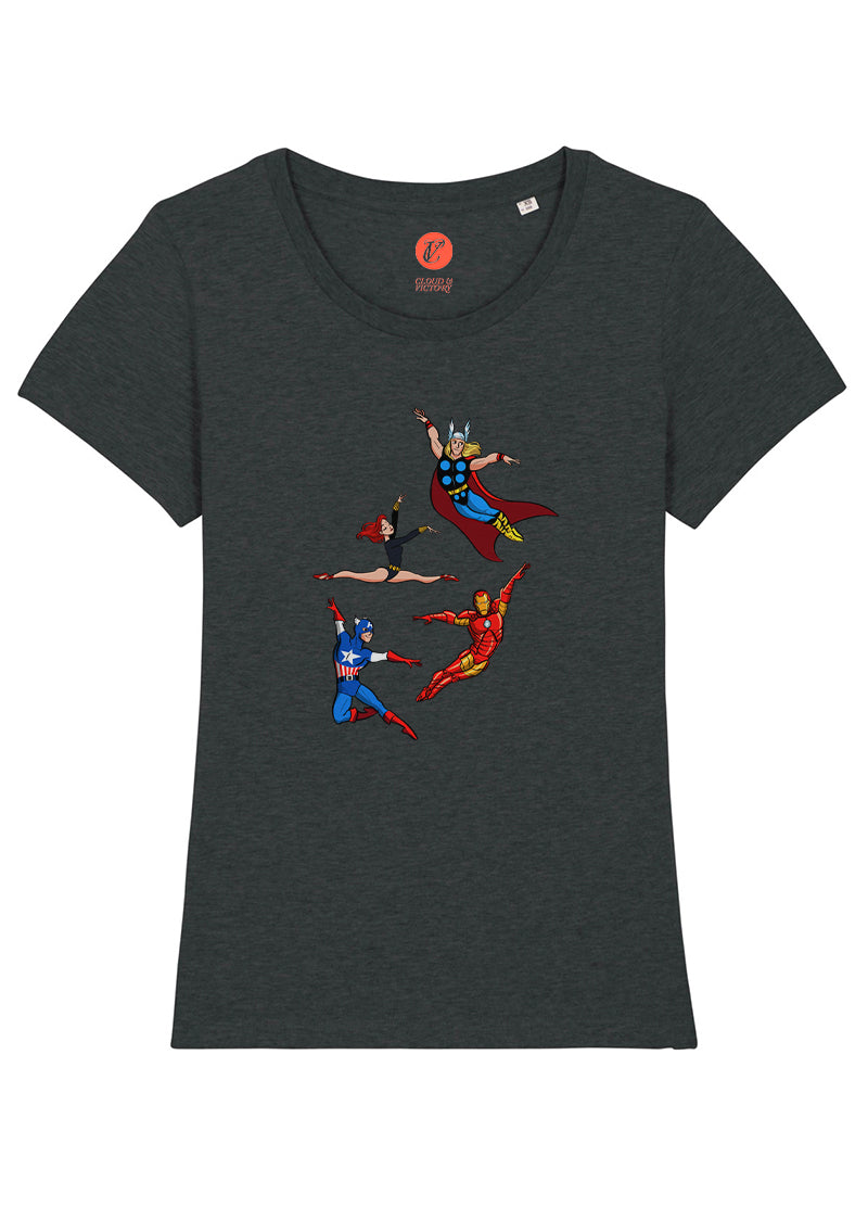 The Assemblé Tee - Ethical dancewear and ballet clothing by Cloud and Victory