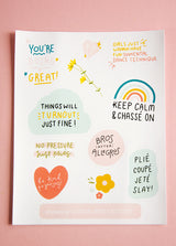 Take Care Sticker Pack! - Cloud & Victory