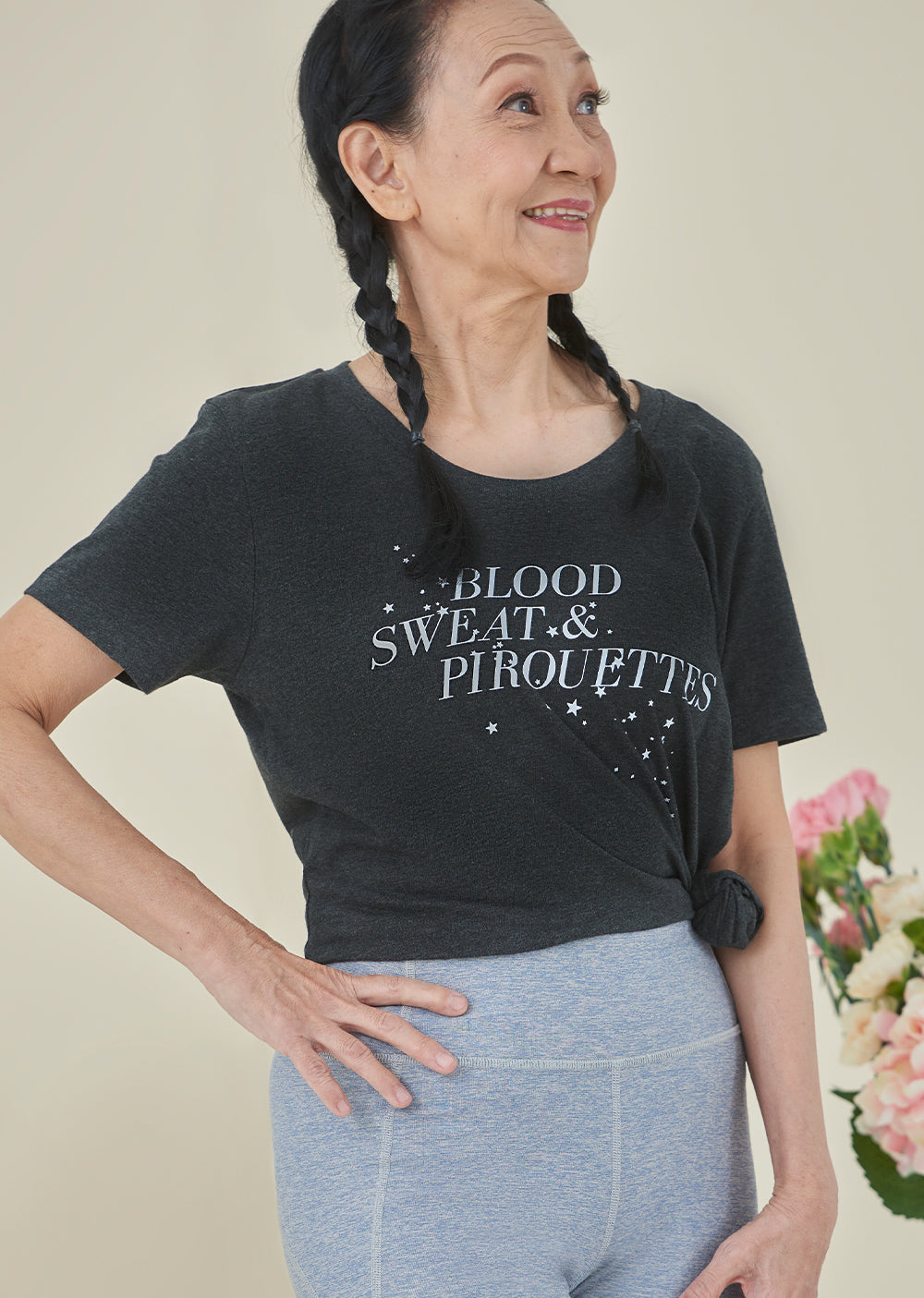The Blood Sweat & Pirouettes Tee - Cloud & Victory