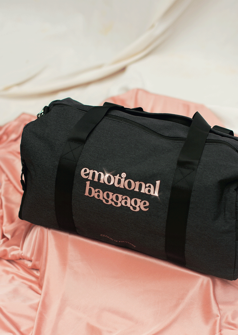 The Emotional Baggage Dance Bag - Rose Gold Edition – Cloud & Victory