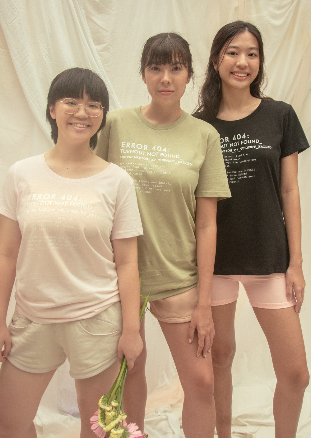The Turnout Error 404 Unisex Tee - Cloud & Victory