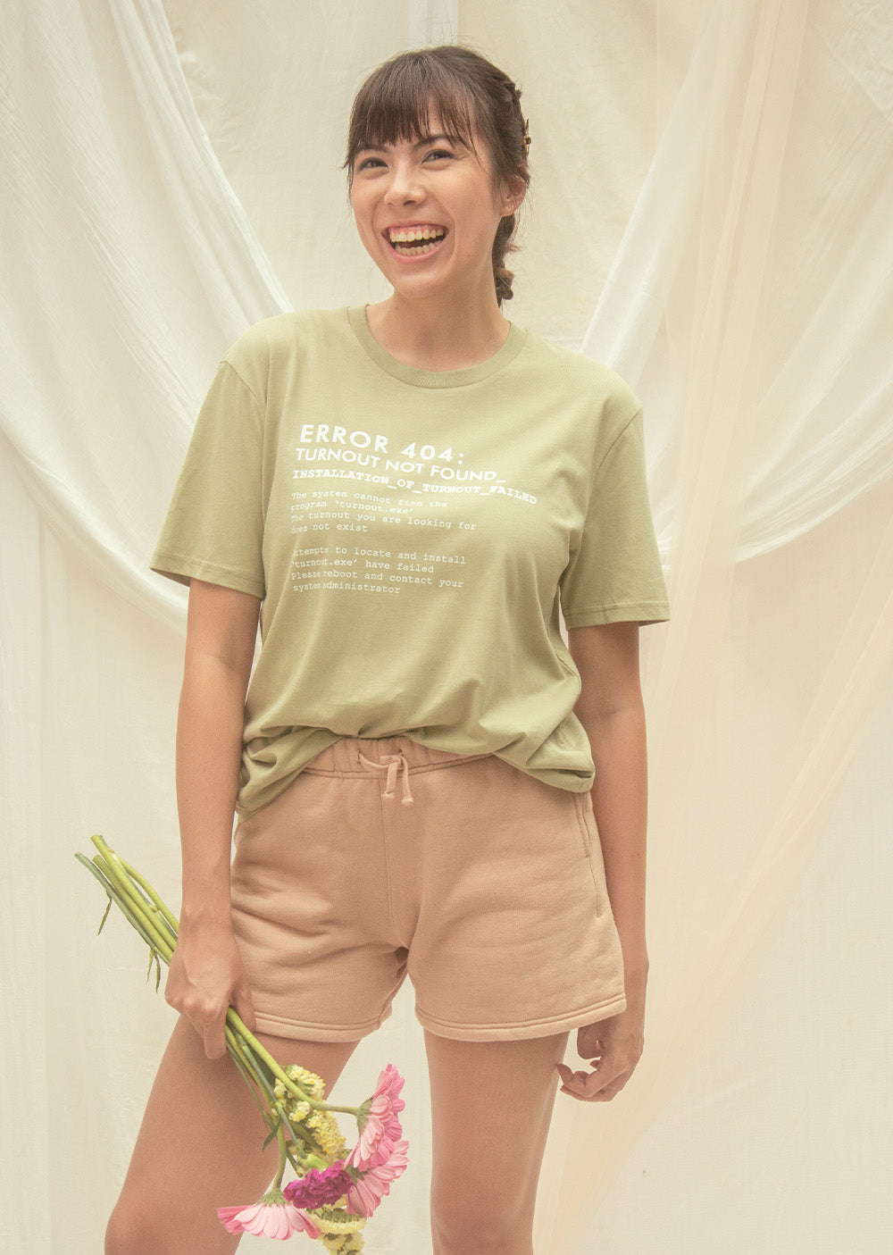 The Turnout Error 404 Unisex Tee - Cloud & Victory