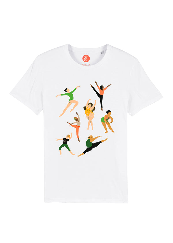 The Every Body Dance Unisex Tee - Ethical dancewear and ballet clothing by Cloud and Victory