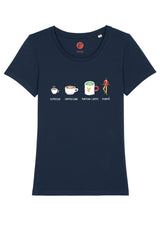 The Frappé-cino Tee - Ethical dancewear and ballet clothing by Cloud and Victory