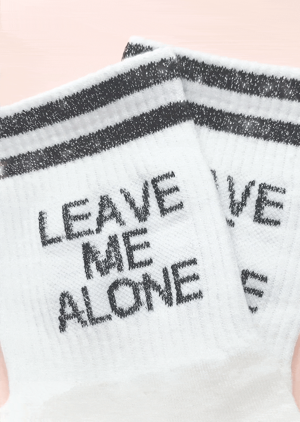 Leave Me Alone Socks - Cloud & Victory