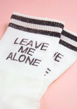 Leave Me Alone Socks - Cloud & Victory