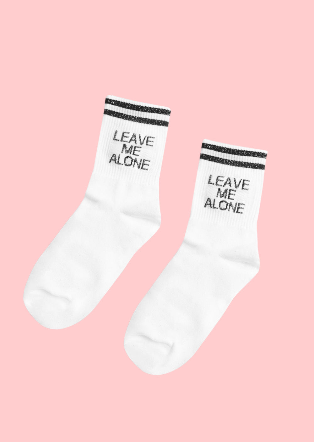 Leave Me Alone Socks - Cloud & Victory