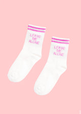 Leave Me Alone Socks - Cloud & Victory