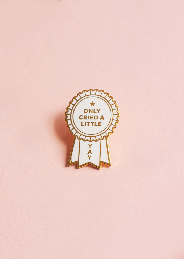 I Only Cried A Little Today Pin - Ethical dancewear and ballet clothing by Cloud and Victory