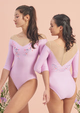 The Sakura Leotard - Ethical dancewear and ballet clothing by Cloud and Victory