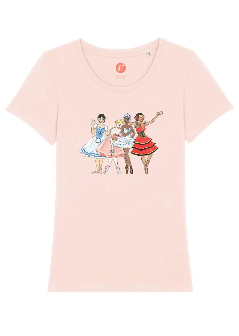 The Squad Goals Tee - Ethical dancewear and ballet clothing by Cloud and Victory