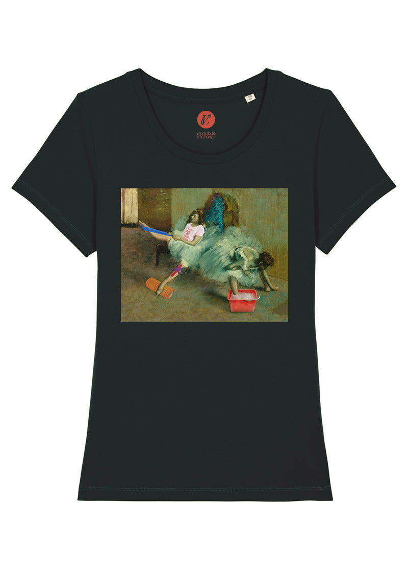 The Struggle Is Real Tee - Ethical dancewear and ballet clothing by Cloud and Victory