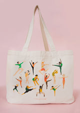Every Body Dance Organic Cotton Tote Bag - Ethical dancewear and ballet clothing by Cloud and Victory