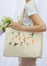 Every Body Dance Organic Cotton Tote Bag - Ethical dancewear and ballet clothing by Cloud and Victory