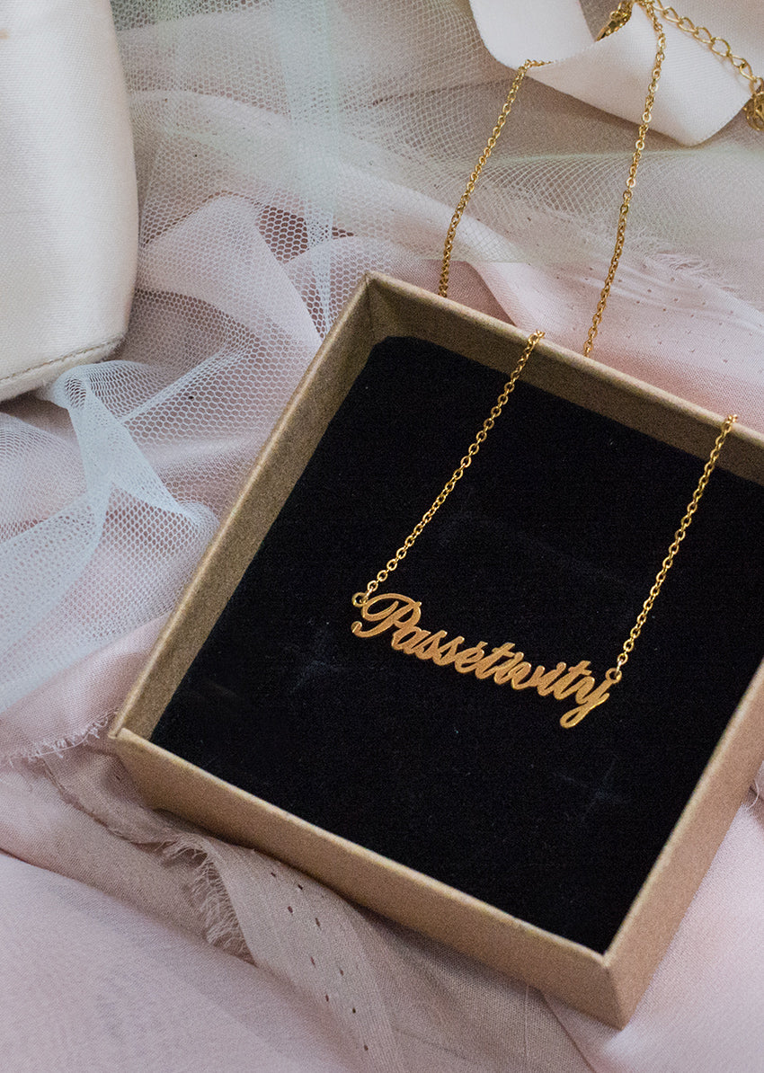 The Passé-tivity Necklace - Ethical dancewear and ballet clothing by Cloud and Victory