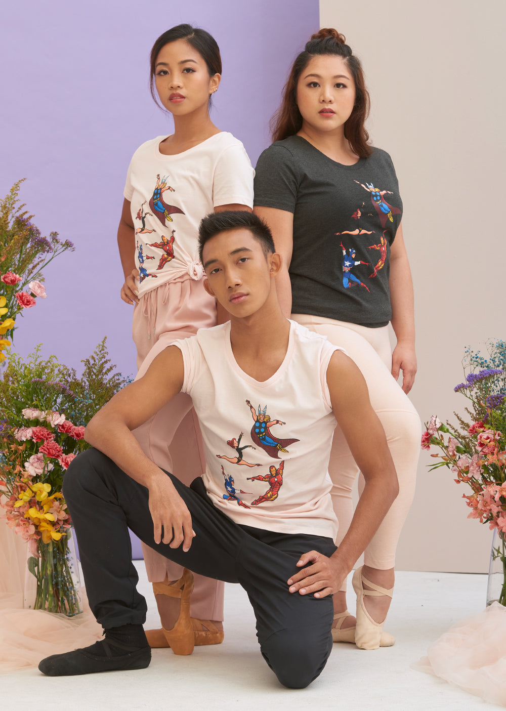 The Assemblé Tee - Cloud & Victory