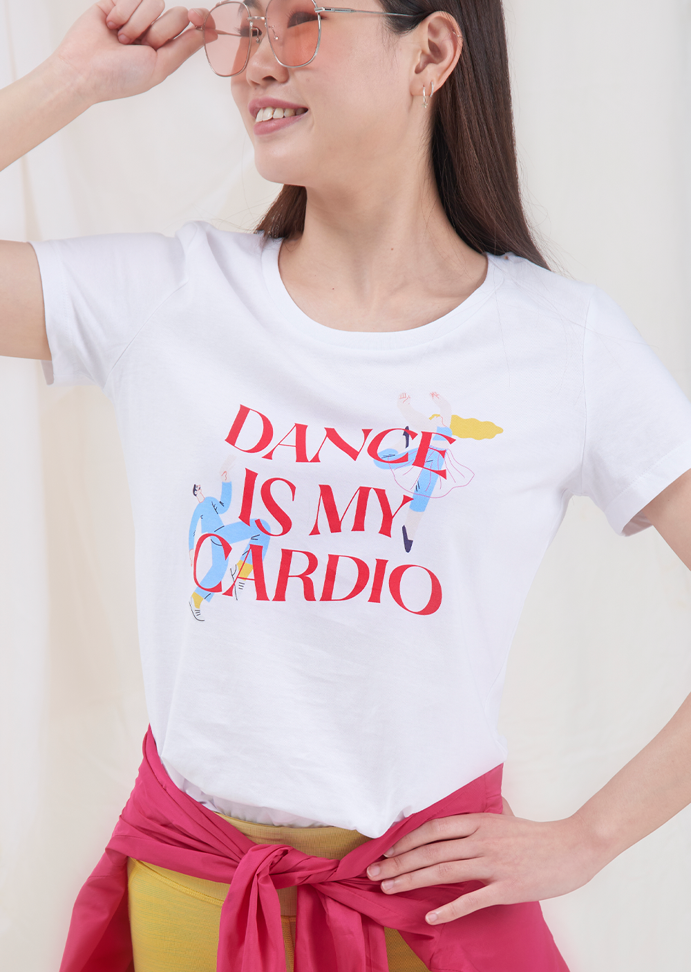 The Dance Is My Cardio Tee - Cloud & Victory