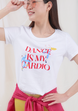 The Dance Is My Cardio Tee - Cloud & Victory