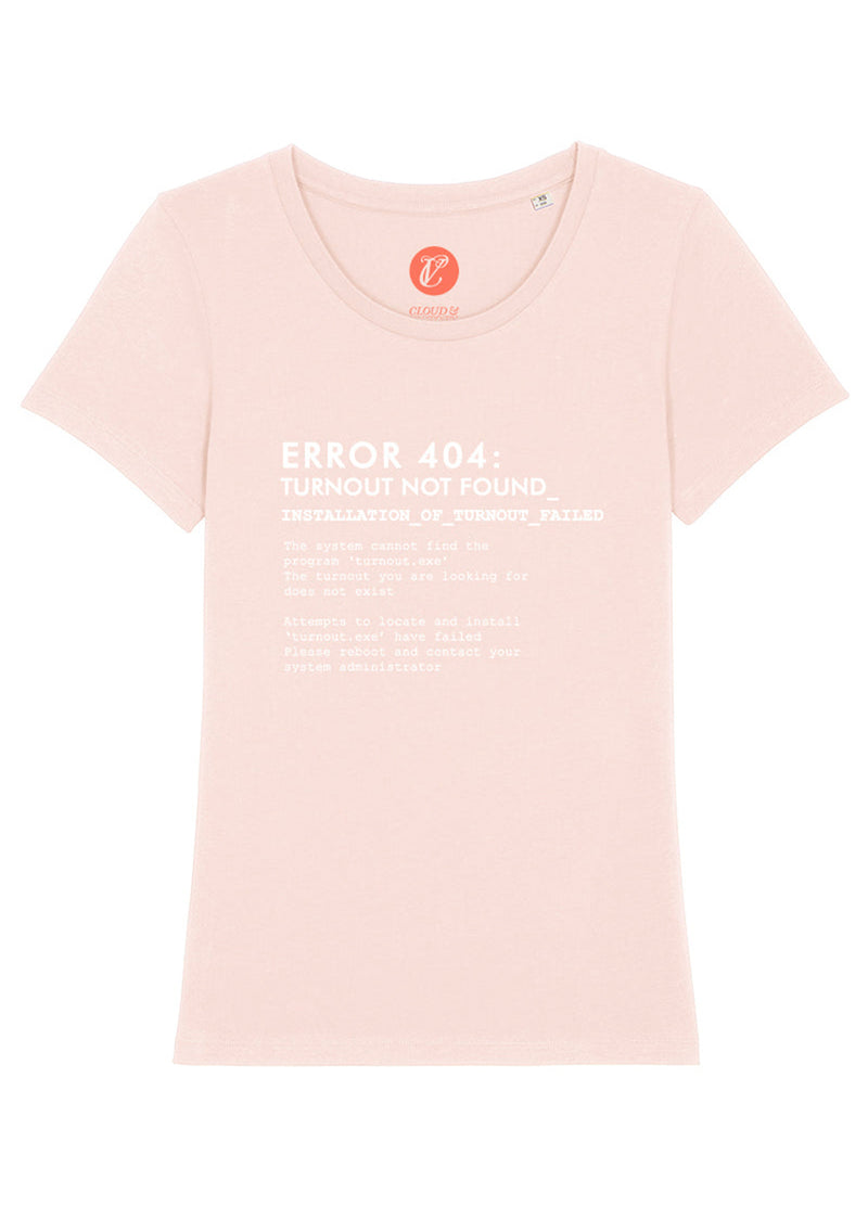 The Turnout Error 404 Tee – Cloud & Victory
