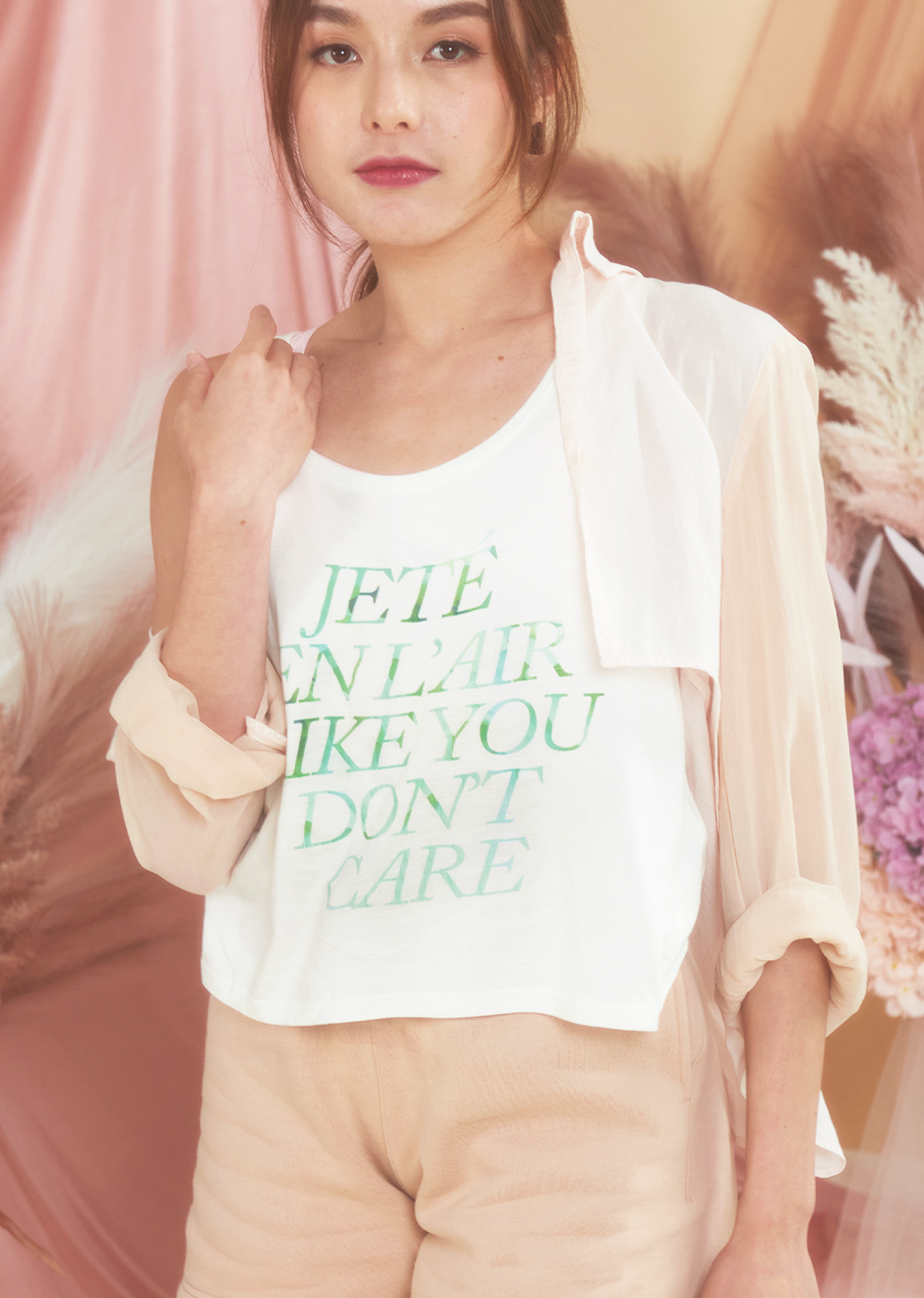 The Jeté En Lair Like You Don’t Care Tank Top - Cloud & Victory
