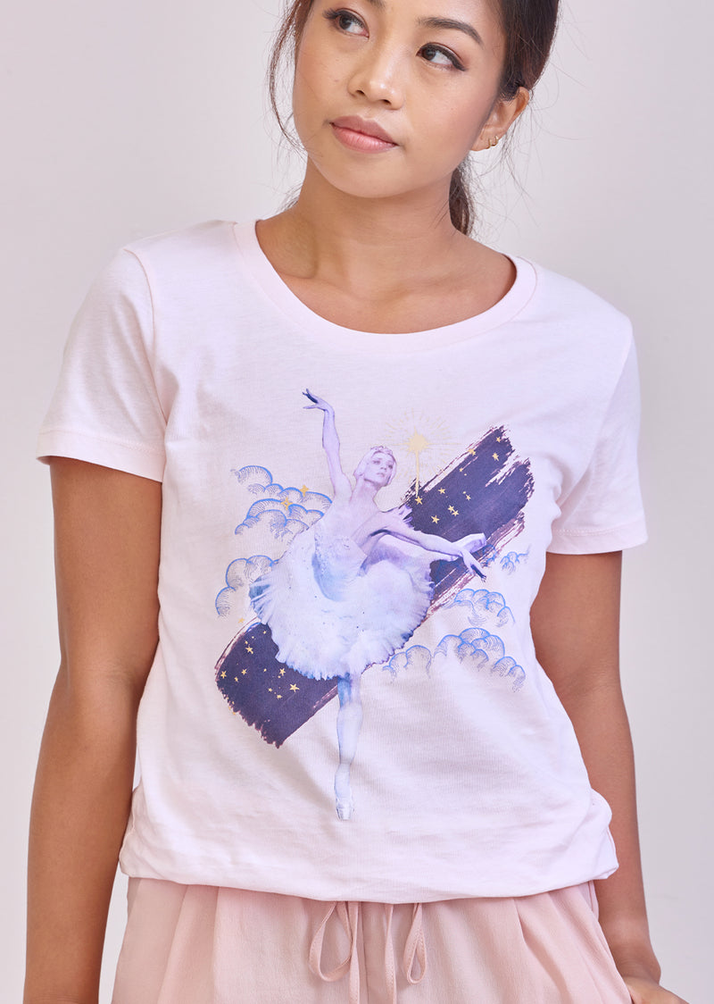 The Odette Tee - Cloud & Victory