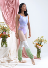 Ombré Ballet Legwarmers - Sage - Cloud & Victory