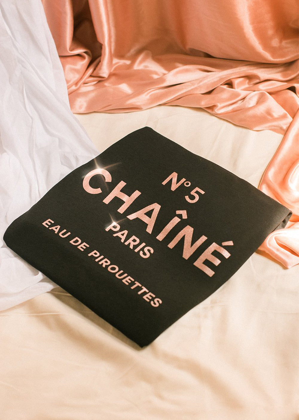 The Chaine Tee - Rose Gold Holiday Edition - Cloud & Victory