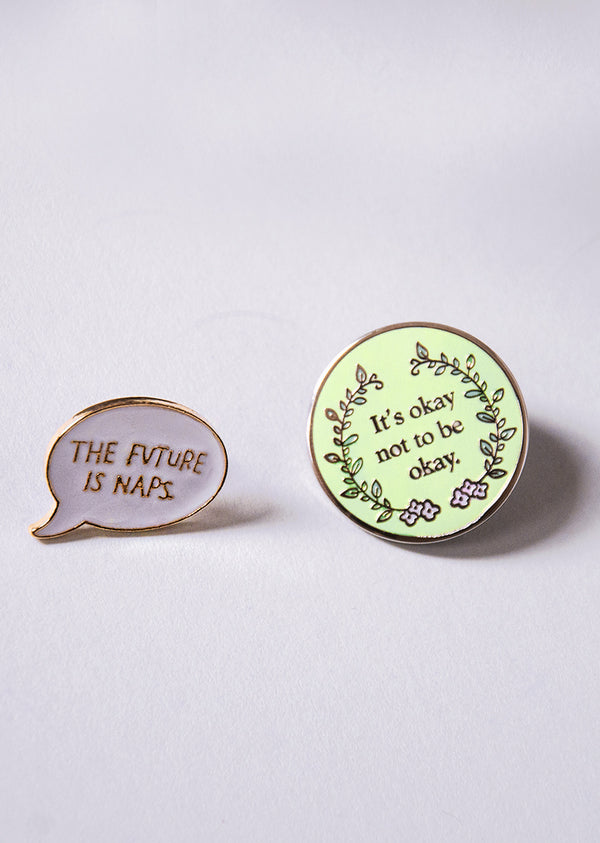 The Self-Care Pin Set - Ethical dancewear and ballet clothing by Cloud and Victory