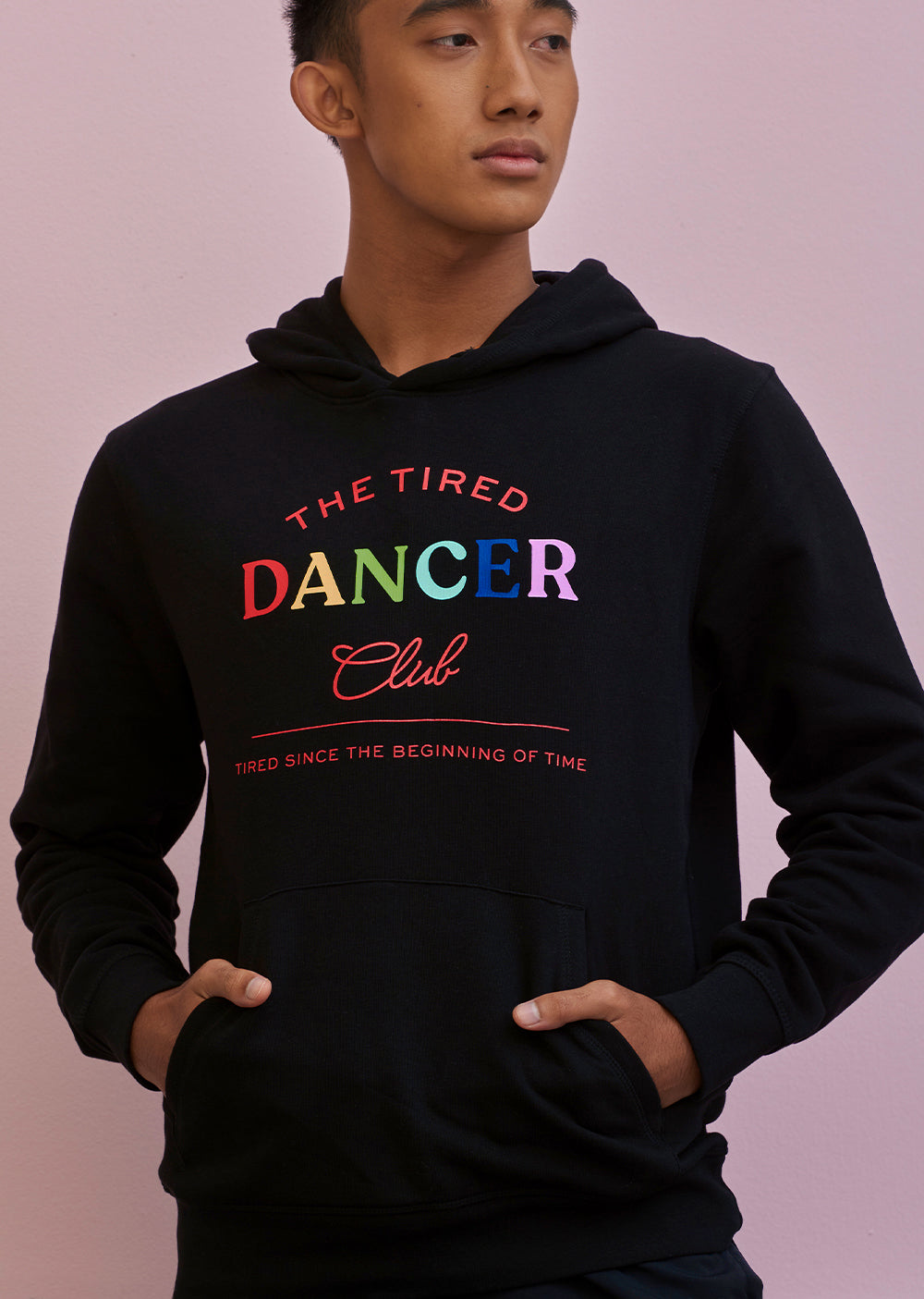 The Tired Dancer Club Hoodie (Unisex) - Cloud & Victory