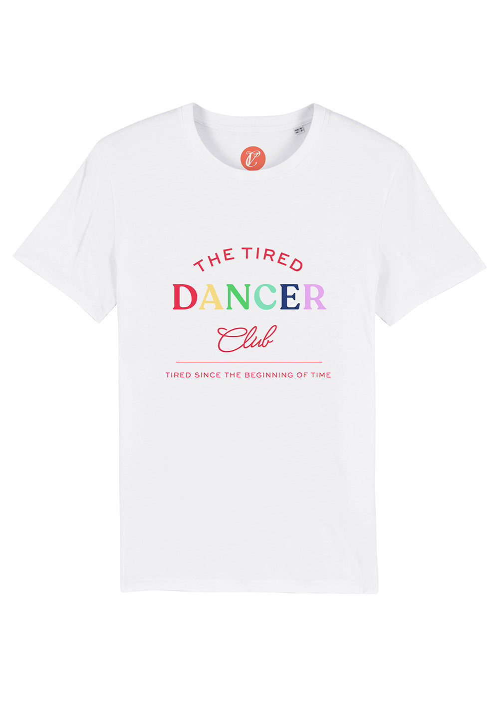 The Tired Dancer Club Tee (Unisex) - Cloud & Victory