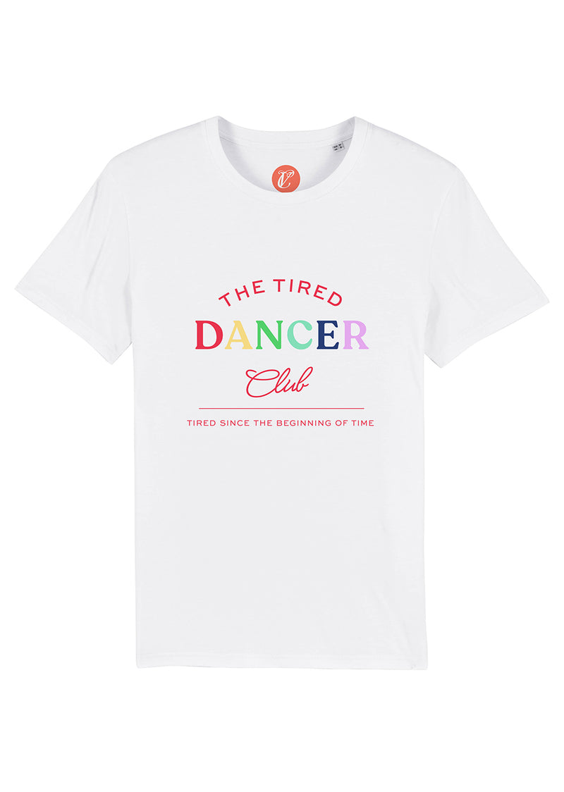 The Tired Dancer Club Tee (Unisex) - Cloud & Victory