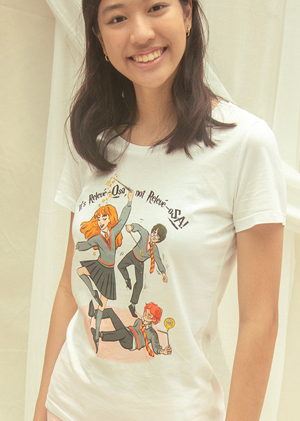 Wingardium Releviosa Tee - Cloud & Victory