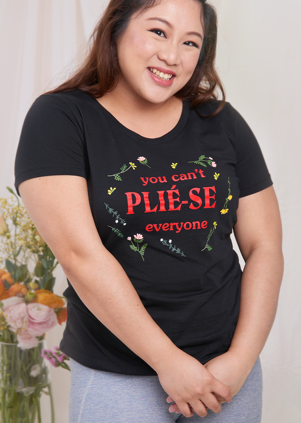 The You Can't Pliese Everyone Tee - Cloud & Victory