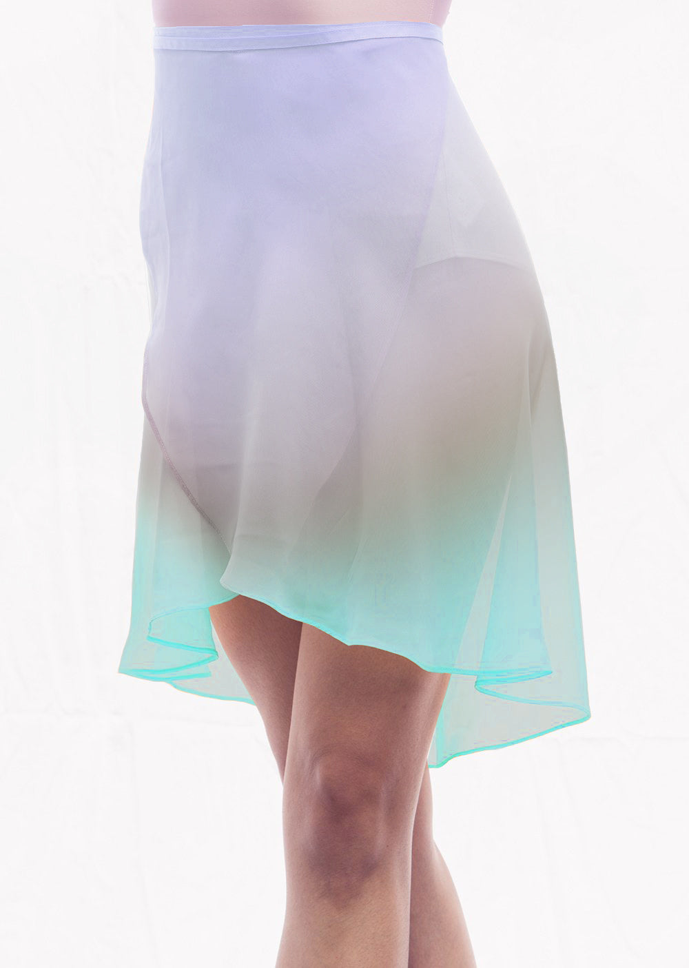 The Ombré Rehearsal Skirt - Unicorn - Ethical dancewear and ballet clothing by Cloud and Victory