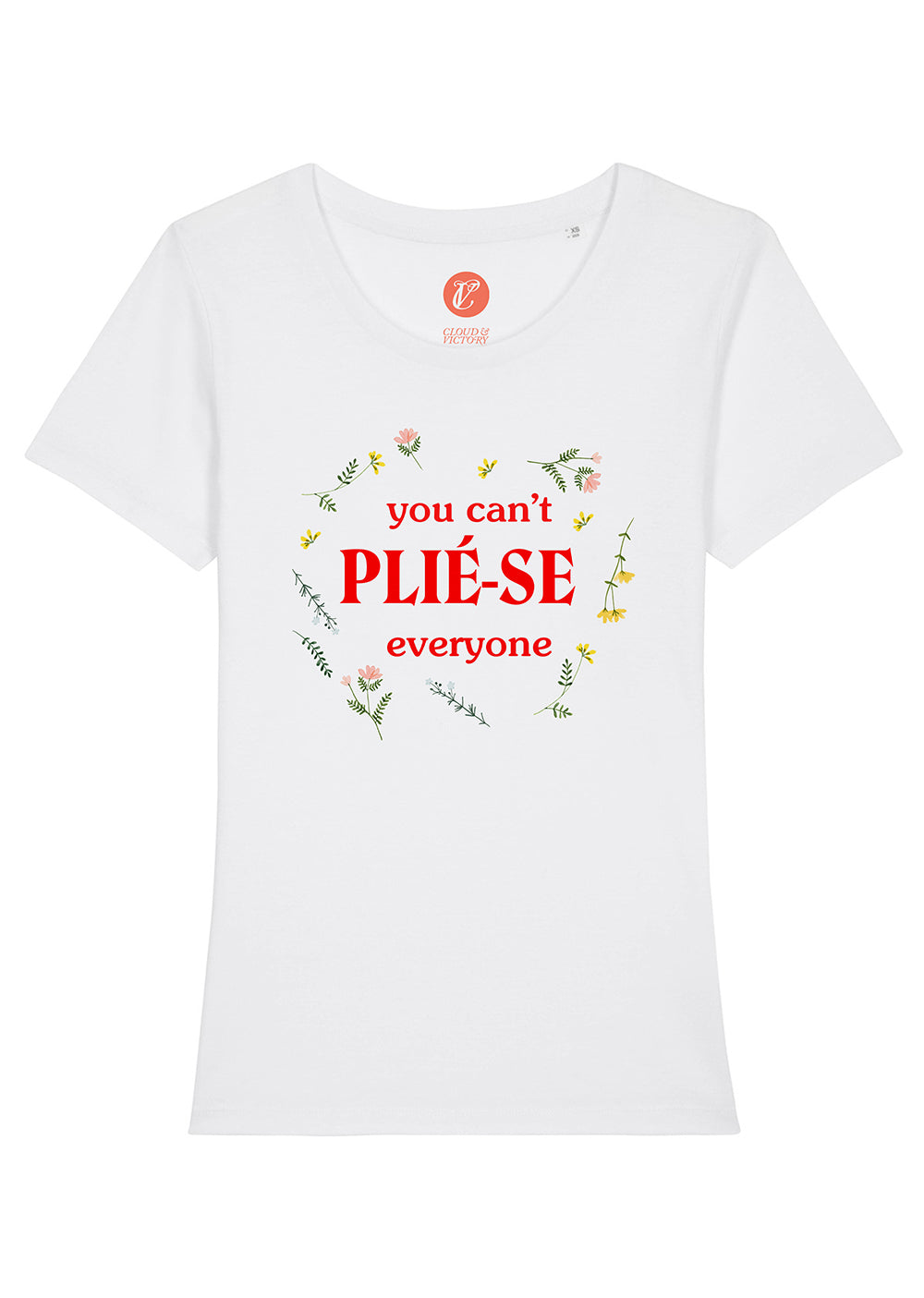 The You Can't Pliese Everyone Tee - Cloud & Victory