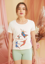 The Assemblé Tee - Cloud & Victory