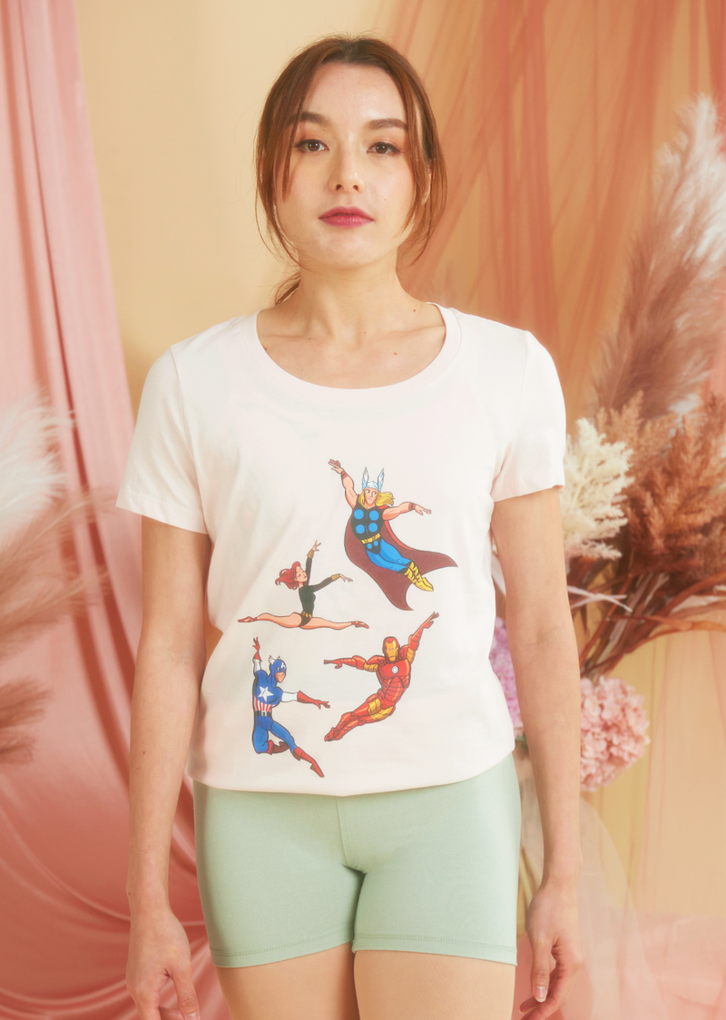 The Assemblé Tee - Cloud & Victory