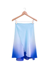 The Ombré Rehearsal Skirt - Blue - Ethical dancewear and ballet clothing by Cloud and Victory