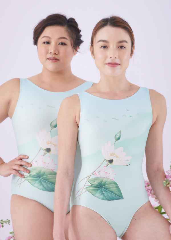 The Serenity Leotard - Cloud & Victory